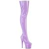 Pleaser - ADORE3000 Platform overknee Boots - Purple Product image